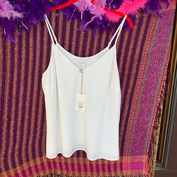 a new day Tops - NWT - a•new•day - cream dressy camisole - Size L
